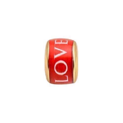 Christina Watches Love Red forgyldt sølv tube/ring , 630-G30-6Red køb det billigst hos Guldsmykket.dk her